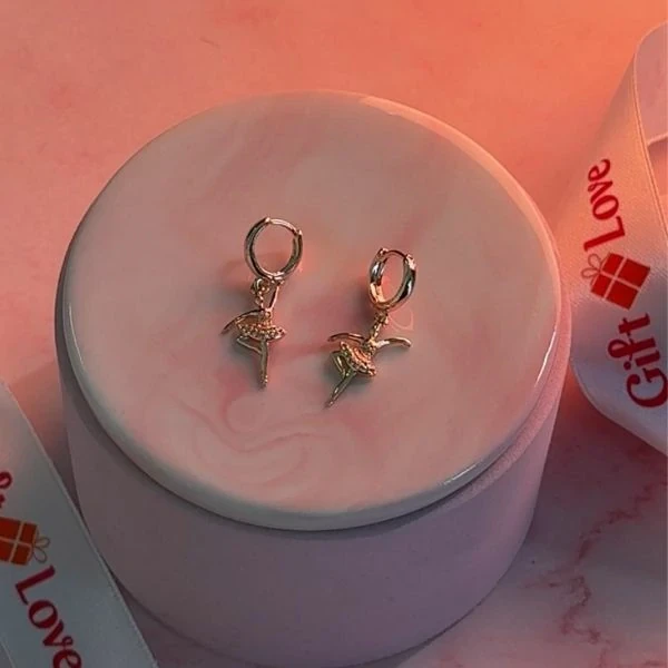 Ballerina Drop Earrings